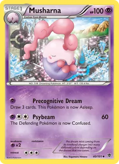 Musharna (Plasma Blast 40)