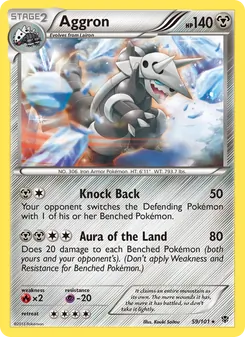Aggron (Plasma Blast 59)