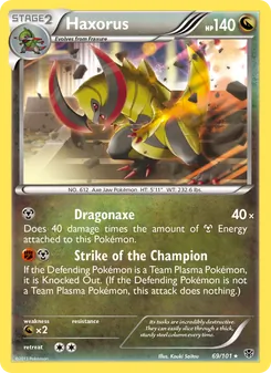 Haxorus (Plasma Blast 69)