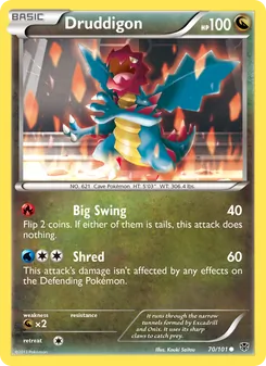 Druddigon (Plasma Blast 70)