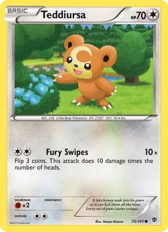 Teddiursa (Plasma Blast 75)