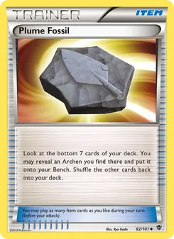 Plume Fossil (Plasma Blast 82)