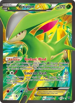 Virizion-EX (Plasma Blast 96)