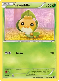 Sewaddle (Legendary Treasures 10)