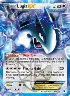 Lugia-EX (Legendary Treasures 102)
