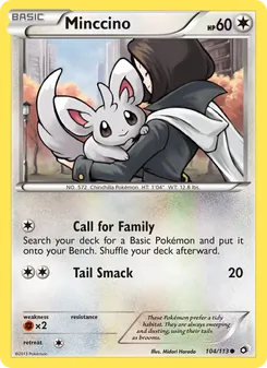 Minccino (Legendary Treasures 104)