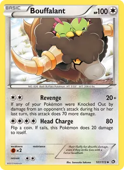 Bouffalant (Legendary Treasures 107)