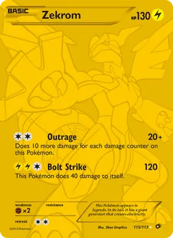 Zekrom (Legendary Treasures 115)