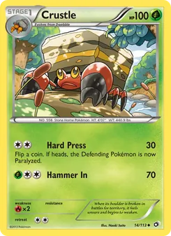 Crustle (Legendary Treasures 14)