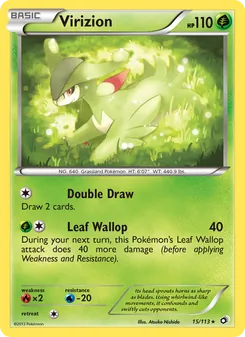 Virizion (Legendary Treasures 15)