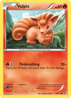 Vulpix (Legendary Treasures 20)