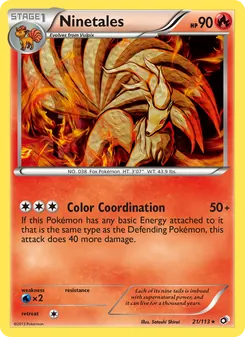 Ninetales (Legendary Treasures 21)