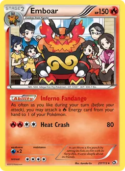 Emboar (Legendary Treasures 27)
