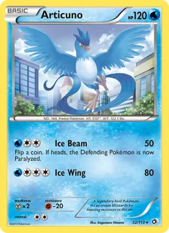 Articuno (Legendary Treasures 32)