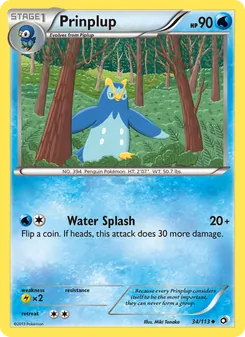 Prinplup (Legendary Treasures 34)