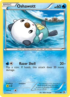 Oshawott (Legendary Treasures 37)