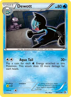 Dewott (Legendary Treasures 38)