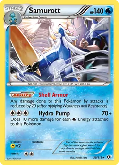 Samurott (Legendary Treasures 39)