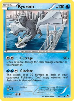 Kyurem (Legendary Treasures 43)