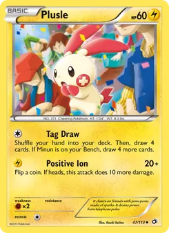 Plusle (Legendary Treasures 47)