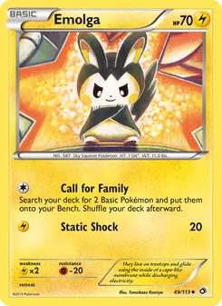 Emolga (Legendary Treasures 49)