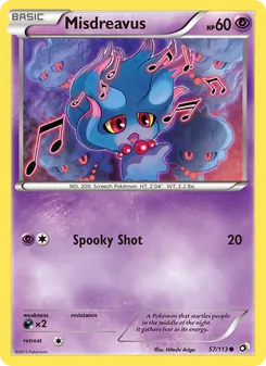 Misdreavus (Legendary Treasures 57)