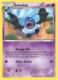 Swoobat (Legendary Treasures 65)