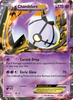 Chandelure-EX (Legendary Treasures 77)