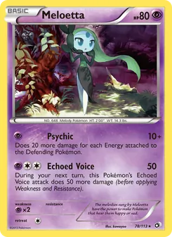 Meloetta (Legendary Treasures 78)