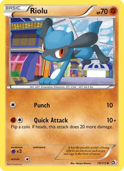 Riolu (Legendary Treasures 79)