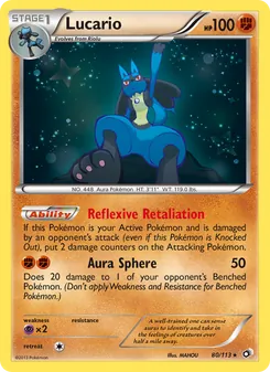 Lucario (Legendary Treasures 80)