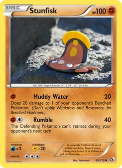 Stunfisk (Legendary Treasures 83)