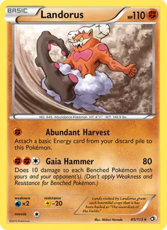 Landorus (Legendary Treasures 85)