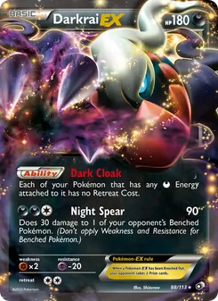 Darkrai-EX (Legendary Treasures 88)