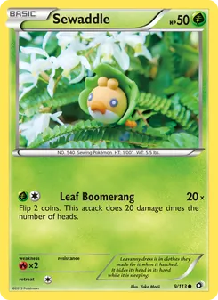 Sewaddle (Legendary Treasures 9)