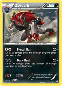 Zoroark (Legendary Treasures 90)