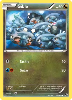Gible (Legendary Treasures 94)