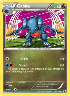 Gabite (Legendary Treasures 95)