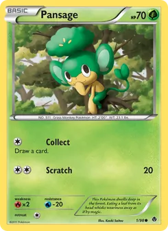 Pansage (Emerging Powers 1)