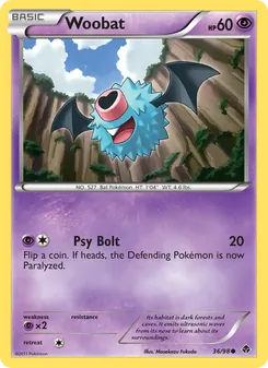 Woobat (Emerging Powers 36)