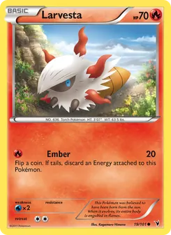 Larvesta (Noble Victories 19)