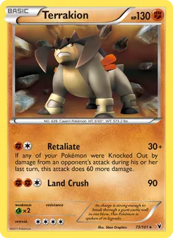 Terrakion (Noble Victories 73)