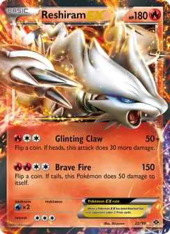 Reshiram-EX (Next Destinies 22)