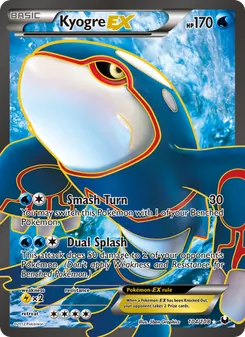 Kyogre-EX (Dark Explorers 104)