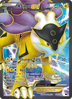 Raikou-EX (Dark Explorers 105)