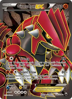 Groudon-EX (Dark Explorers 106)