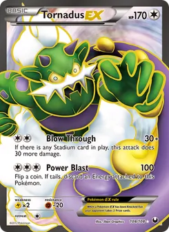 Tornadus-EX (Dark Explorers 108)