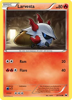 Larvesta (Dark Explorers 20)