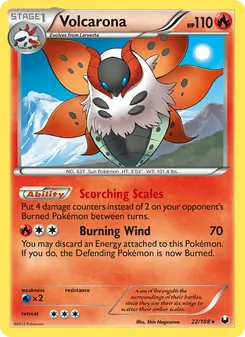 Volcarona (Dark Explorers 22)