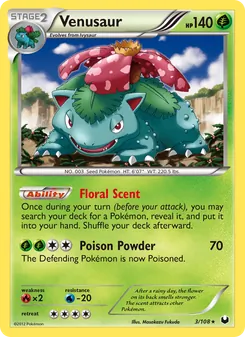Venusaur (Dark Explorers 3)